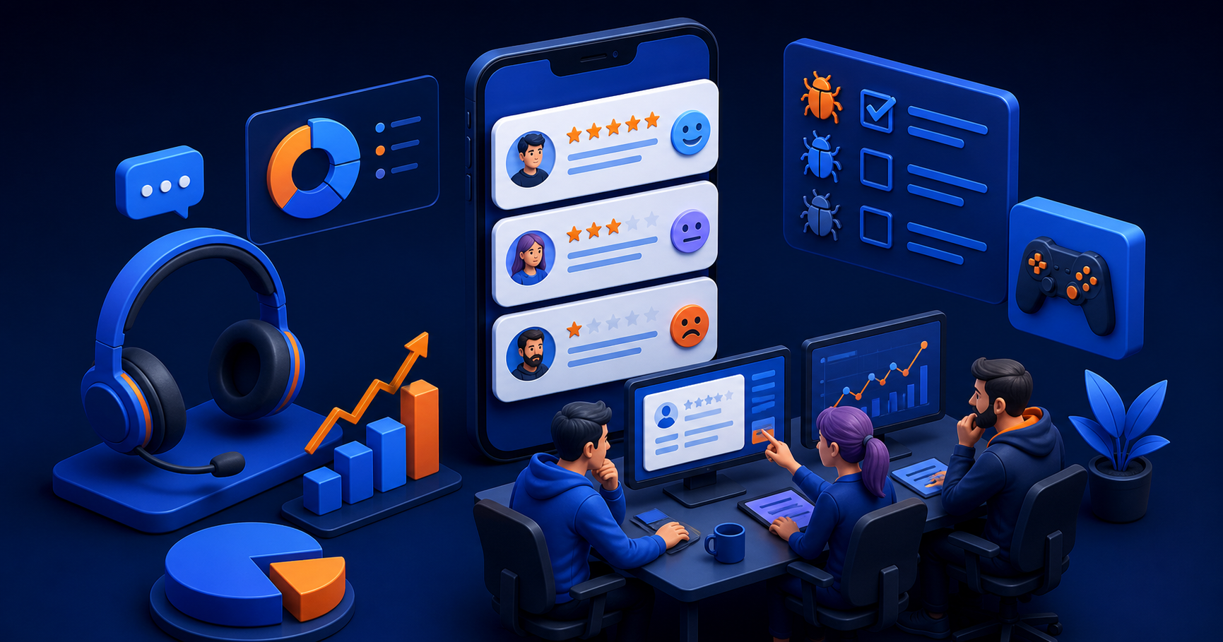Quản lý review app game tại Việt Nam: biến phản hồi thành tăng trưởng