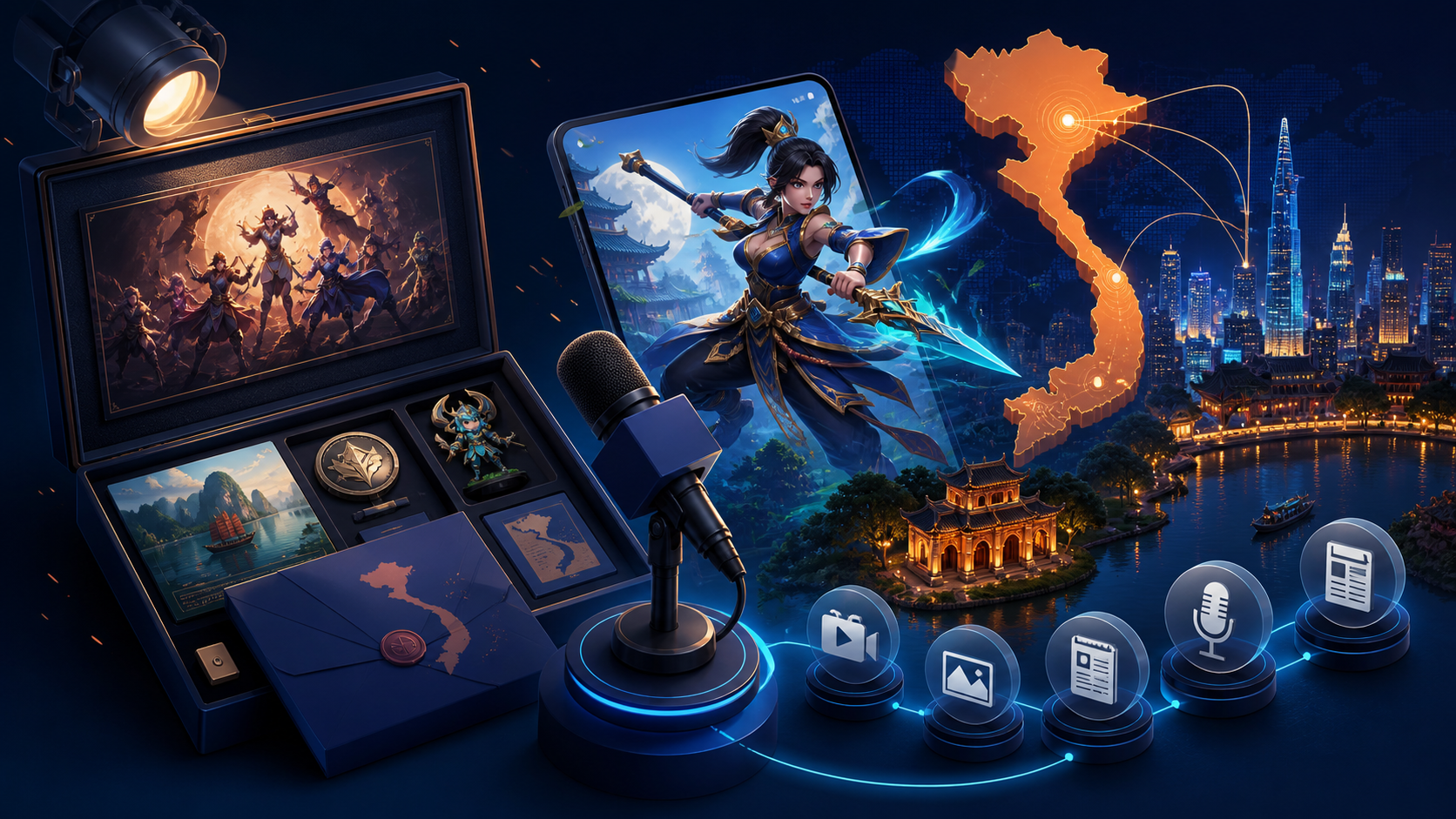 PR game mobile tại Việt Nam: Chiến lược xây dựng câu chuyện truyền thông ra mắt