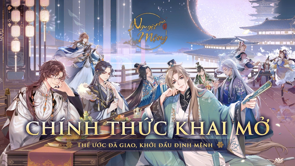 Tựa game thời trang cung đình lãng mạn Nguyệt Mộng khai phá mỏ vàng game thủ nữ