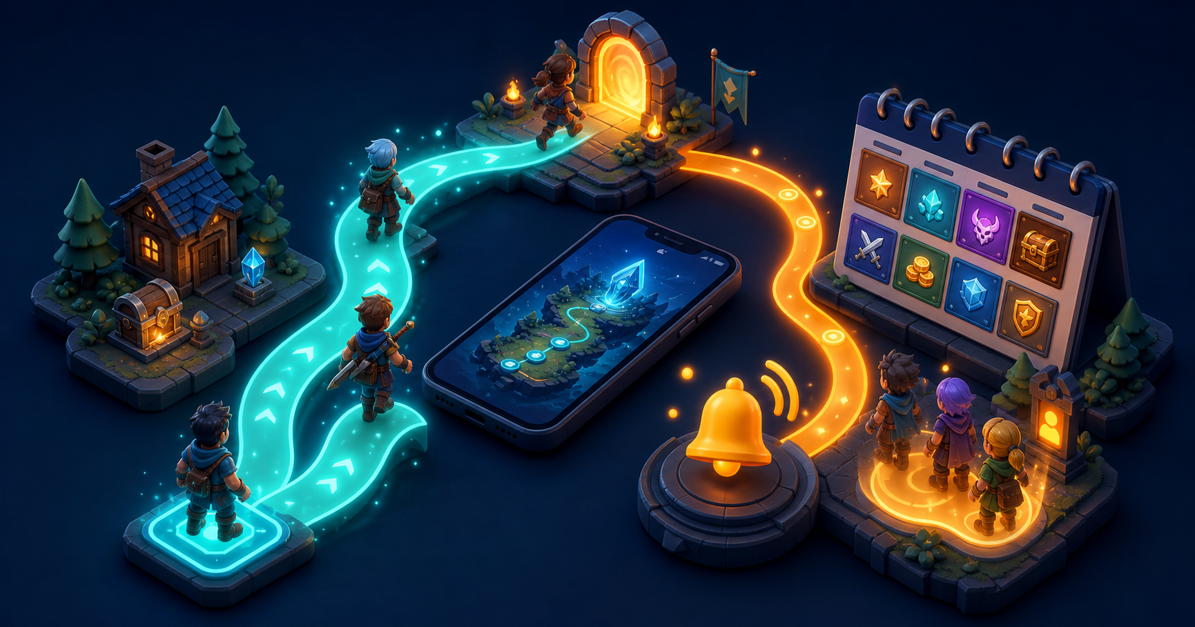 Tối ưu Push Notification Game Mobile: Nghệ thuật kéo người chơi quay lại mà không gây ức chế