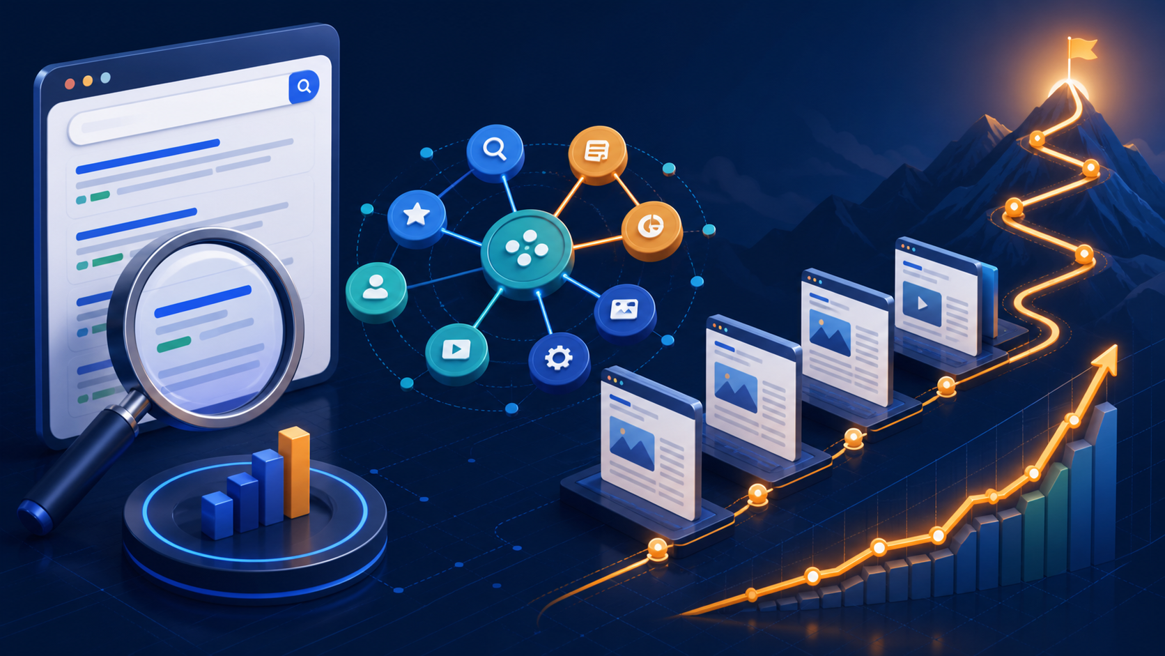 Internal link website game: xây topic cluster cho SEO