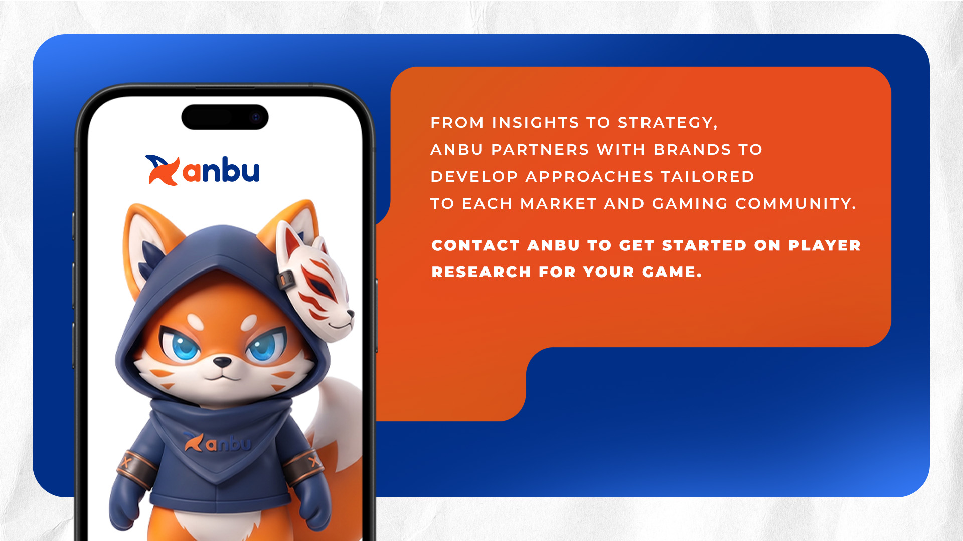 Đồng hành cùng ANBU nghiên cứu người chơi và chiến lược marketing game